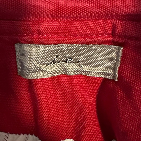 I. E. Red trench coat excellent condition Medium - Picture 4 of 6